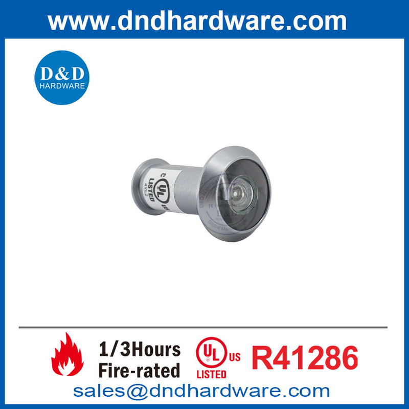 High Security Brass Fire classé UL 10C Home Apartment Door Viewer-DDDV009