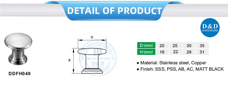 Boutons de commode de meuble