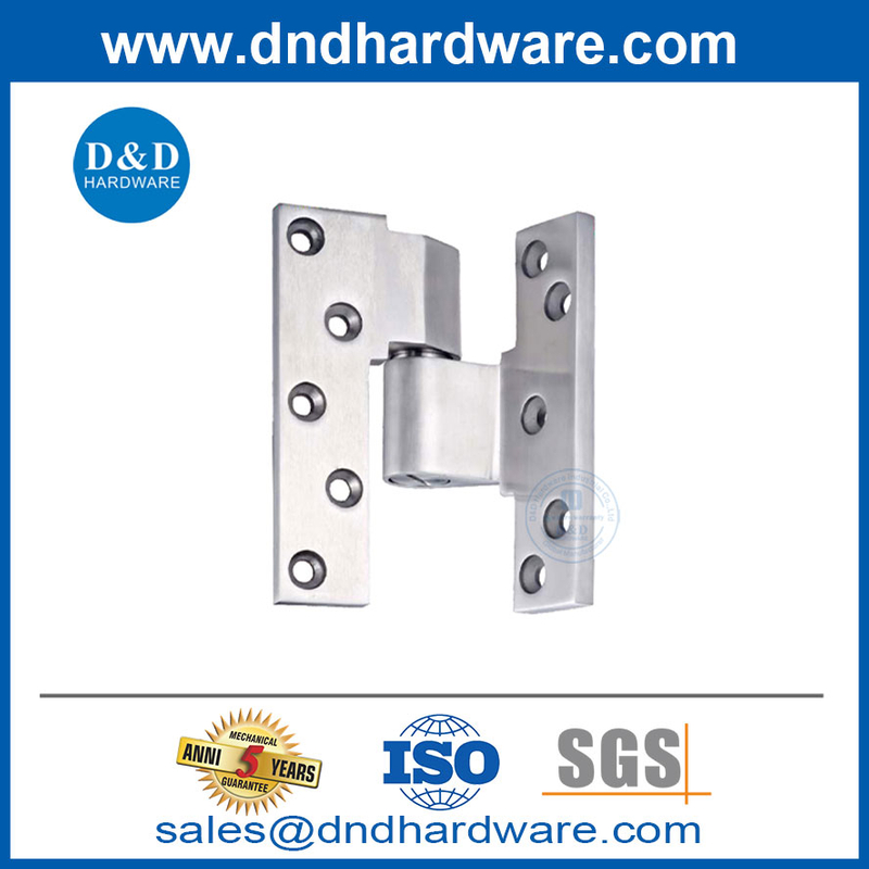 Fabricant de charnière lourde en acier inoxydable Sus 304 Pivot intermédiaire Pivot Hinge-DDSS067