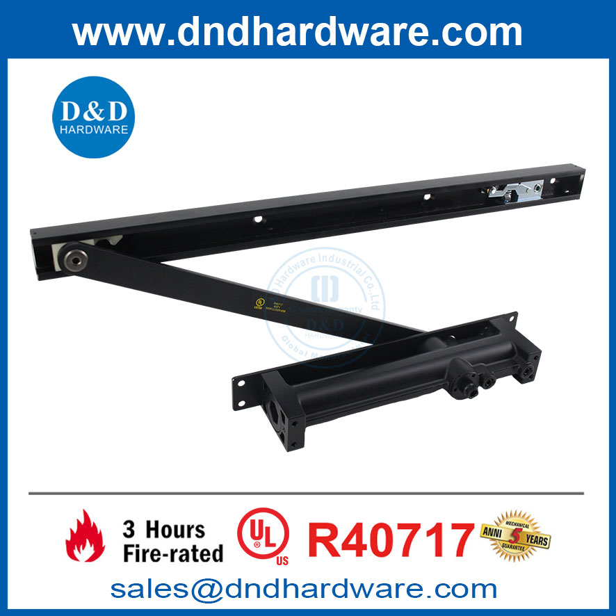 Chine Contrôle de vitesse réglable UL Hidden Hydraulic Porte Closer Fabricant-DDDC055