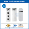 Type ovale en acier inoxydable PURT PRIEUR PLAQUE ARRIÈRE POUR LA PORTE DE PORTE EXTERNE-DDPH022