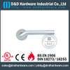 SS304 Hollow Tube MITRED Levier de levier pour la porte extérieure en acier-DDTH015