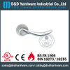 Grade 304 Poignée de levier de coulée sur la rose cachée de solution pour les portes commerciales -DDSH006
