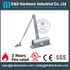 Aluminium alliage Round 65 kgs Fire Docute Door plus près avec CE pour Swing Metal Door- DDDC006