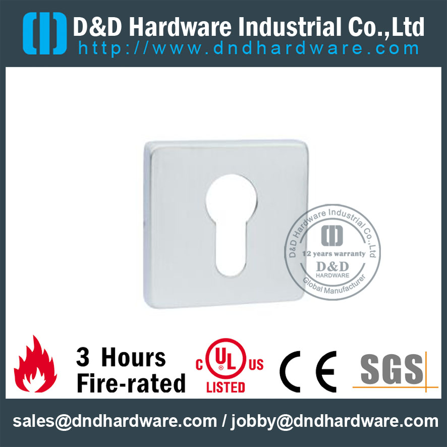Entretoise carrée-D & D en acier inoxydable 316