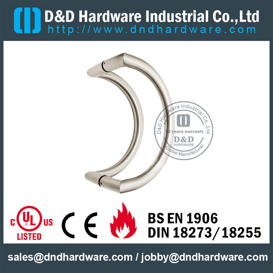 EN 1906 Couple de porte Pulper Handle-D & D Hardware 