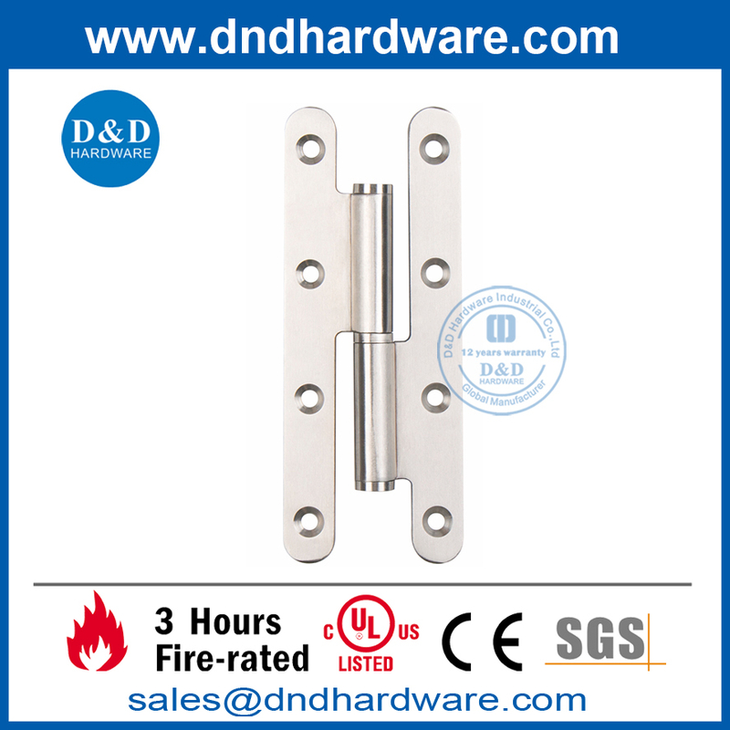 Charnière d'angle en H en acier inoxydable pour porte en métal-DDSS019-B