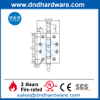 Charnière de porte en acier inoxydable de 4 pouces avec pointe en couronne-DDSS034-B