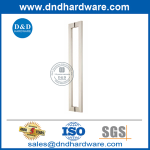 Poignée de traction en acier inoxydable simple pour porte externe en verre DDPH015