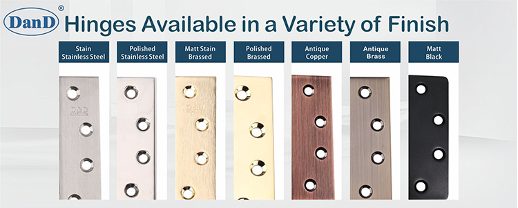 Hinges Types-D & D Hardware