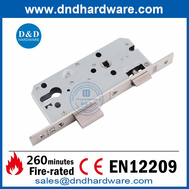 EN12209 Verrouillage de sécurité nominal d'incendie 4585 Clé de porte d'entrée Lock-DDML026