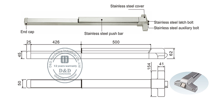 DDPD003 Panic Bar