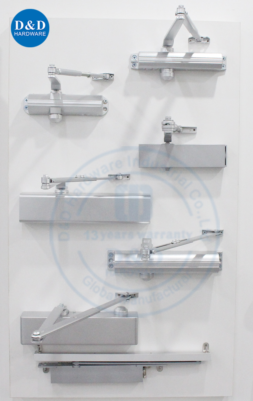 Design moderne UL CAST FER CORPS Spring Hydraulic Fire Porte plus proche-DDDC044