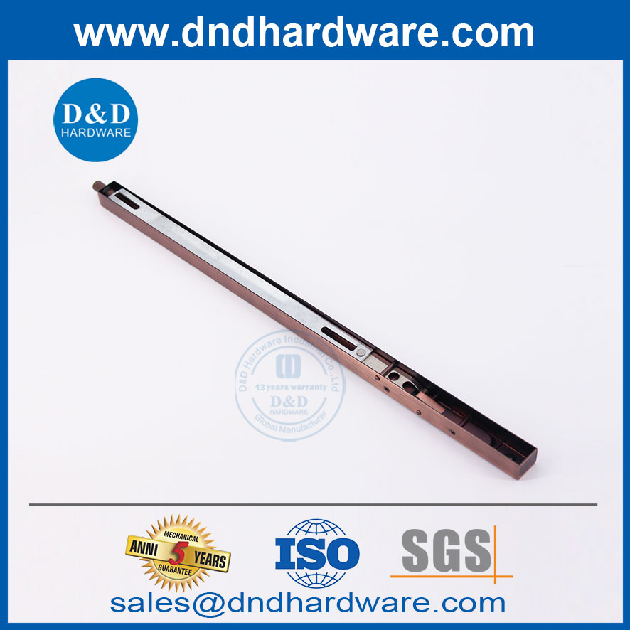 SS304 Copper extérieur Le levier de porte extérieur Action Flush Bolt-DDB008