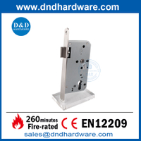 Types de verrous de porte CE en acier inoxydable 6072 Verrouillage clé Passage de pas de porte verrouillage du verrouillage-ddml011r 