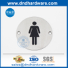 SS304 Plaque de panneaux de porte de lavabo féminin avec design-ddsp002 moderne