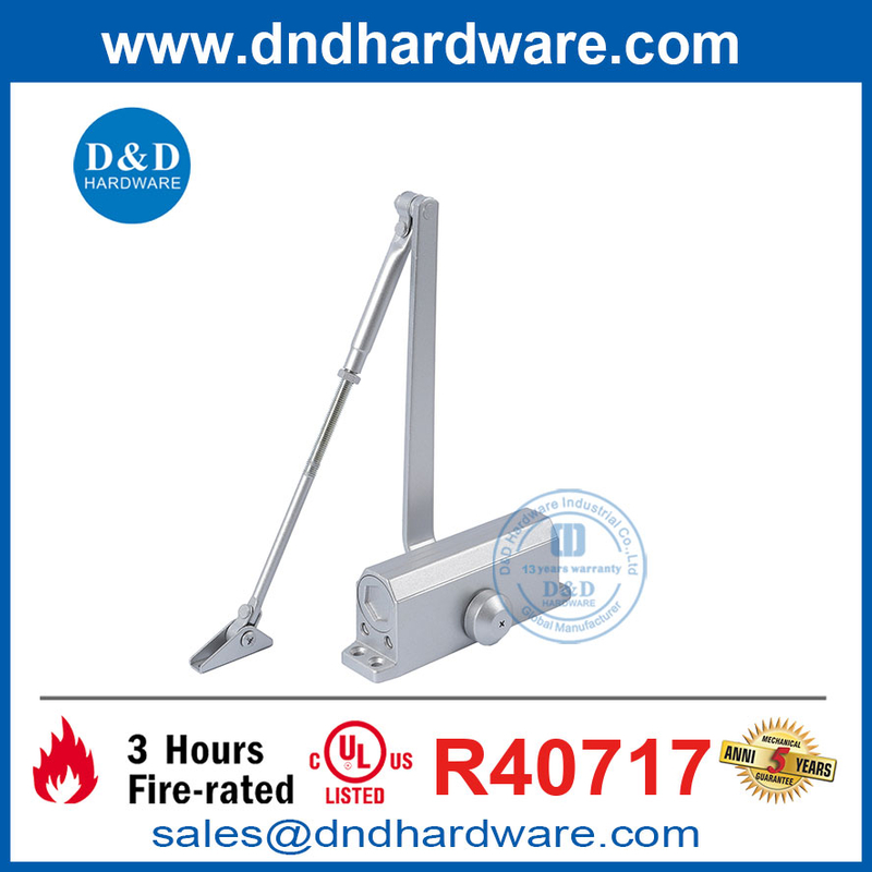 Ul Aluminium Alloy Body Best Fire Resistance Commercial Porte plus proche DDDC029