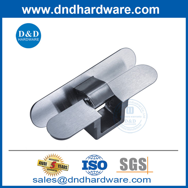Charnières cachées extérieures en acier inoxydable 304 charnières dissimulées massives pour les portes-ddch014
