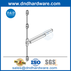 Bar de panique de sortie commerciale en acier inoxydable en acier inoxydable et porte en aluminium Bar-DDPD308