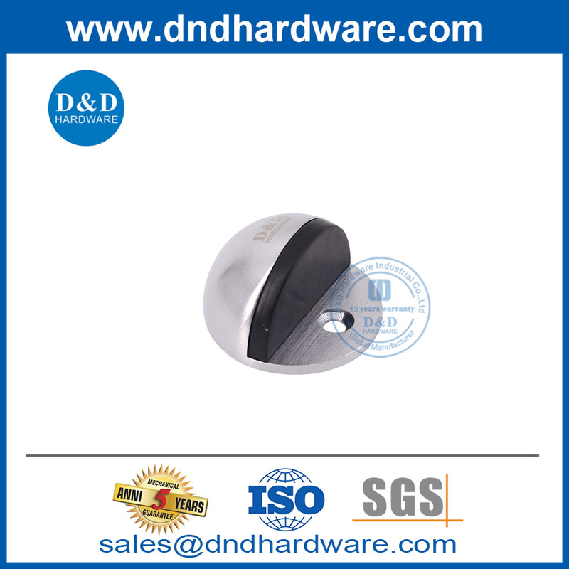 Alliage zinc demi-lune chrome chrome extérieur stop-ddds004