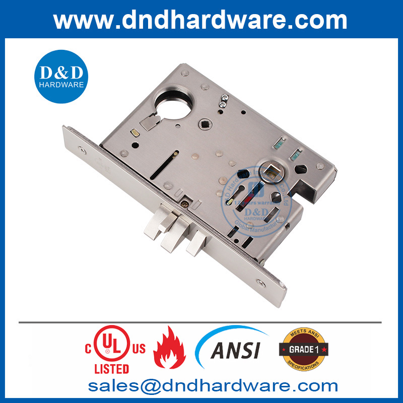 Lockbolt de haute sécurité Lock UL Fire classé ANSI Commercial Door Lockset-Ddal05 F05
