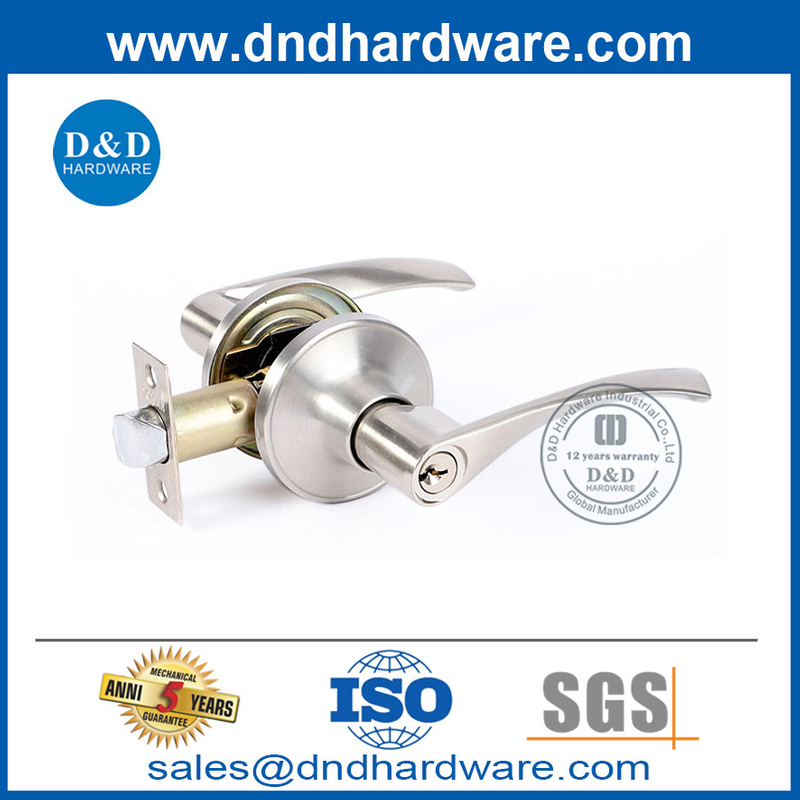 Bon prix de la maison de la maison Handle serrure de verrouillage avec clé en alliage en zinc-ddlk078