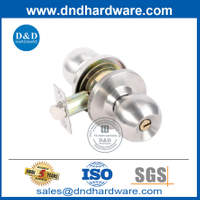 Alliage en alliage en alliage cylindrique serrure de porte de porte pour la porte extérieure-ddlk038