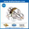 Sécurité en alliage en alliage zinc serrure de porte de type rond pour home-ddlk041
