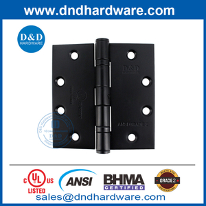 BHMA ANSI MATT BLACK ENTACE INOXYDUX 304 NRP PORTE DE PORTE-DDSS001-ANSI-2-4.5X4.5X3.4