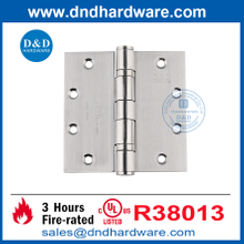 Fire en acier inoxydable noté UL HEURD DUT DURT Hinge pour la porte externe-DDSS006-FR-5X5X4.6