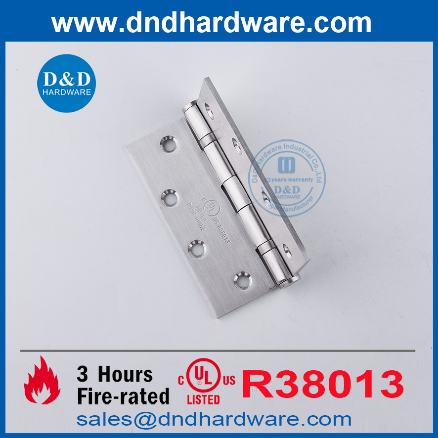 UL R38013 Deux roulements à billes à charnière en acier inoxydable Fournisseur-DDSS006-FR-5X4X3.4