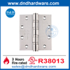 UL Listé Fire noté 4,6 mm d'épaisseur de porte robuste Hinge-DDSSS008-FR-5X4.5x4.6