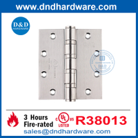 UL Listé Fire noté 4,6 mm d'épaisseur de porte robuste Hinge-DDSSS008-FR-5X4.5x4.6