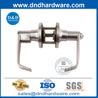 Bon prix en argent couleur de levier tubulaire serrure pour la porte externe-ddlk096