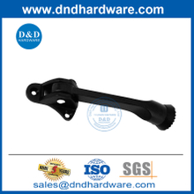 Matt Black Zinc Alliage Porte interne Porte montée sur l'arrêt Holder-DDDS022