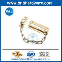 Chaîne de serrure de porte en laiton en laiton poli pour la porte et la fenêtre-DDDG005