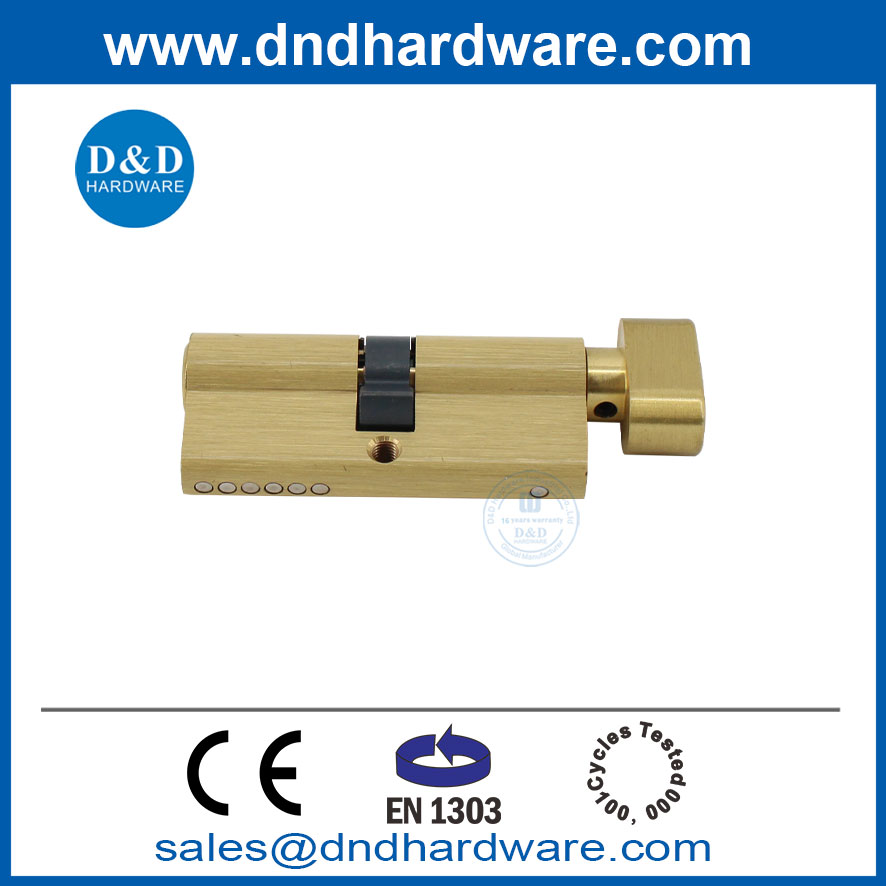 China Factory BS EN1303 Portes en bois Sécurité Euro Solid Home Door Lock Cylinder-DDLC004