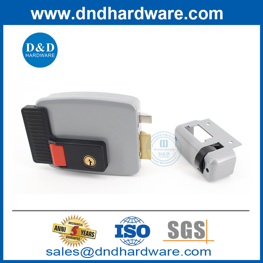 Contrôle d'accès à la porte intelligente Sécurité anti-vol Apartment Cylindre Rim Locks-Ddrl034
