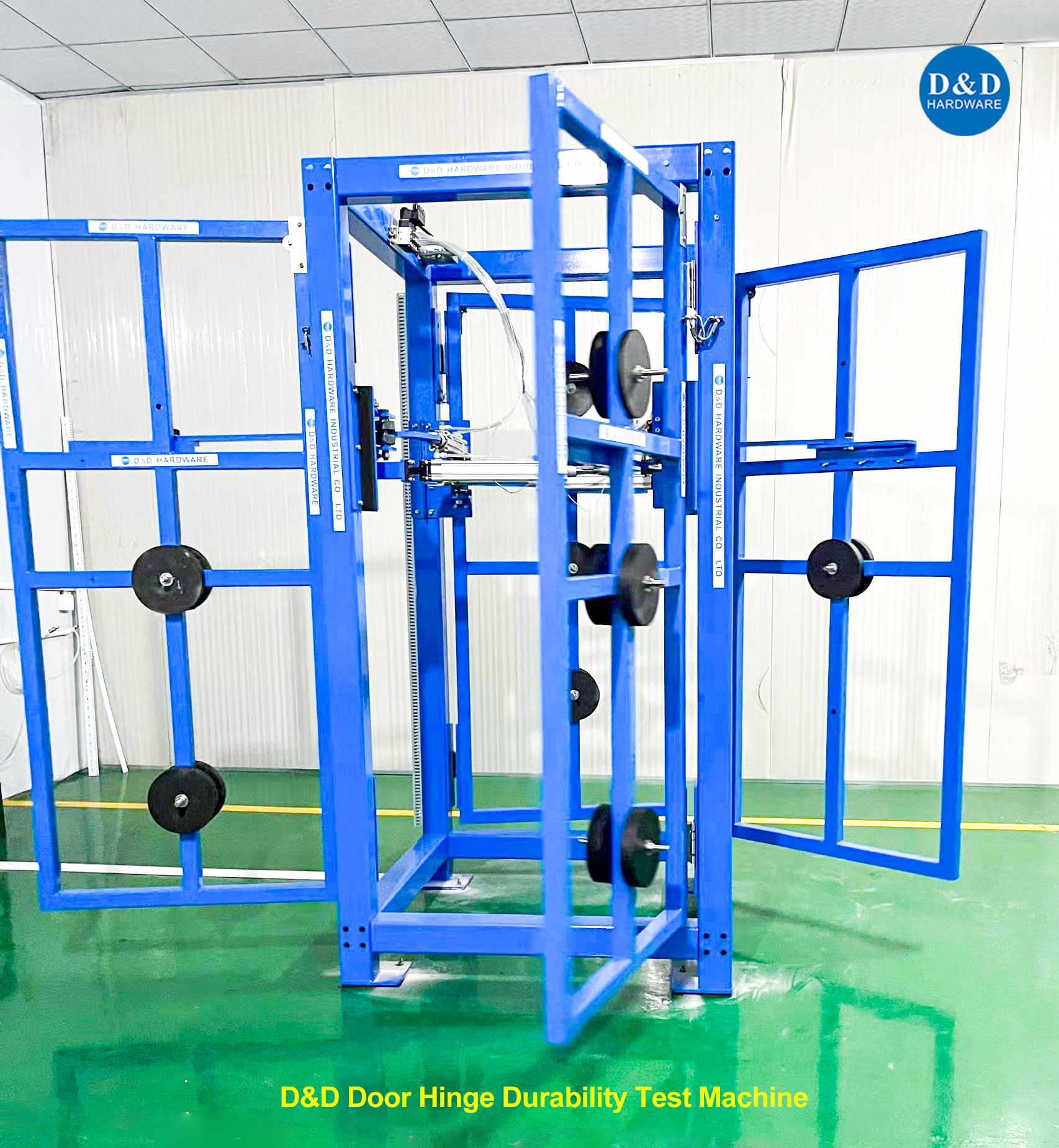Machine d'essai de charnière de porte