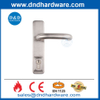 CE EN1125 Trim de levier nominal en acier inoxydable avec verrouillage pour la barre de panique-DDPD015