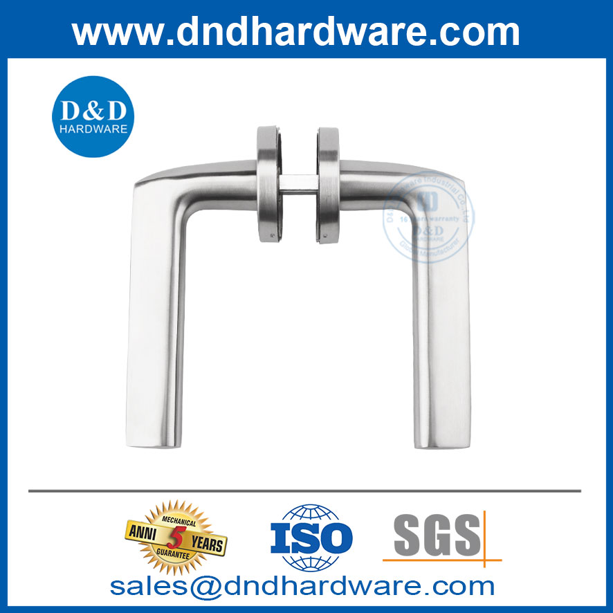 Points de porte en acier inoxydable Poigres de levier Poiglettes de porte intérieure-DDSH016