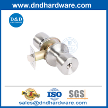Porte d'entrée Double serrures en acier inoxydable Lockset de verrouillage de porte de sécurité-DDLK004