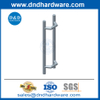 Grande porte d'entrée Patriez des poignées en acier inoxydable à la porte d'entrée contemporaine tir-ddph038