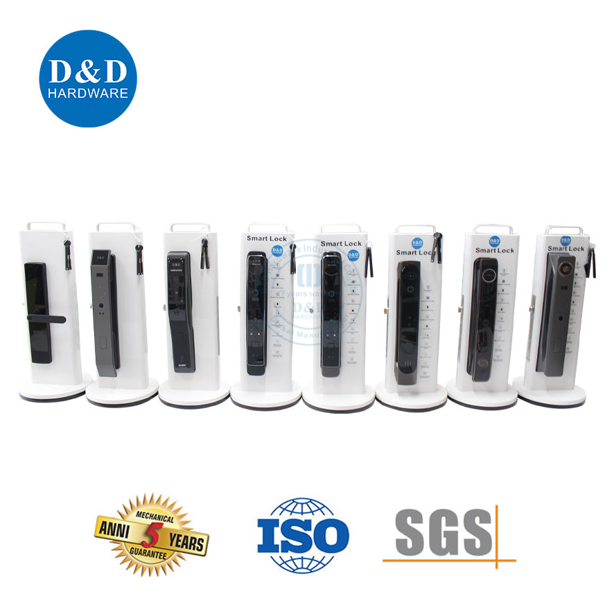 Reconnaissance faciale Video Intercom System Security Keyless Entry Door Smart Lock-Ddel012