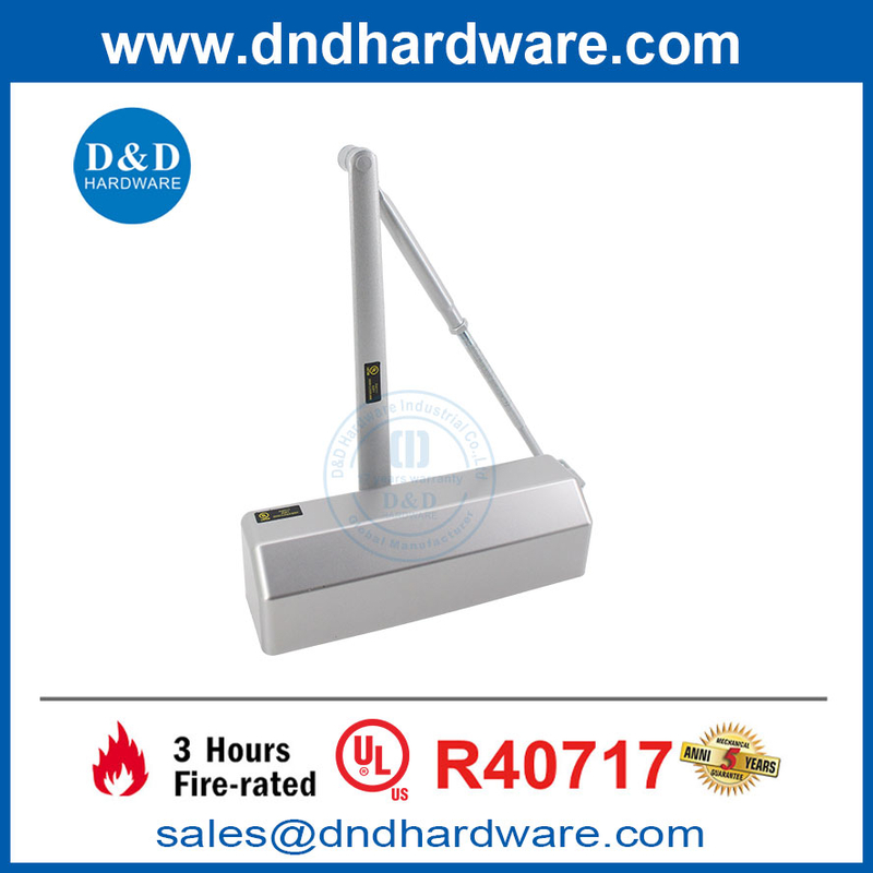 Ul Silver Aluminium Alloy Swing Speed ​​Hydraulique 20-150 kg Porte plus proche-DDDC058