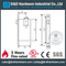 Serrure à mortaise en acier inoxydable avec clés yale pour porte en métal -DDML004