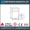 Bustper de porte de service lourd circulaire en acier inoxydable pour la porte en verre-ddds011