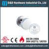 Acier inoxydable 304 Bouton de porte de mortice de forme de cercle pour porte en bois intérieur -ddth029