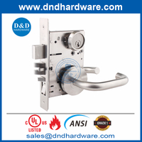 UL ANSI GRADE 1 SS304 FIRE MORTISE MORTISE MORTISE LOCK-DDAL20 F20