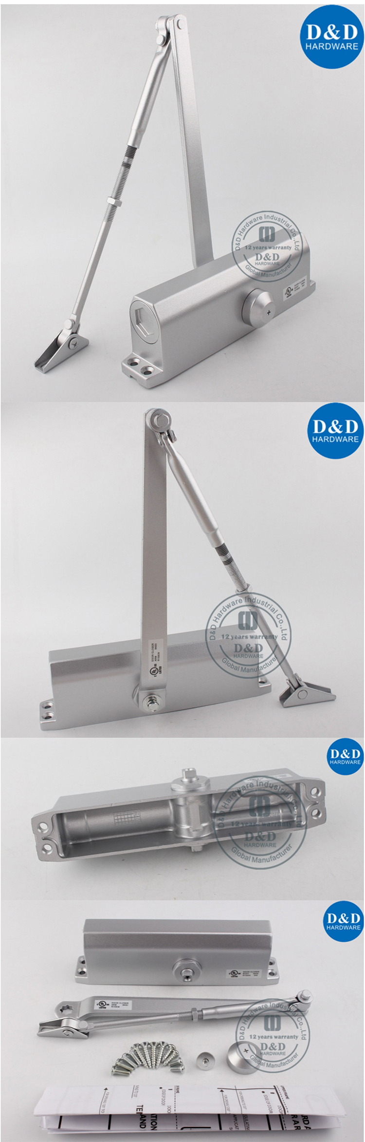 Porte de printemps Closer-DDDC001-D & D Hardware